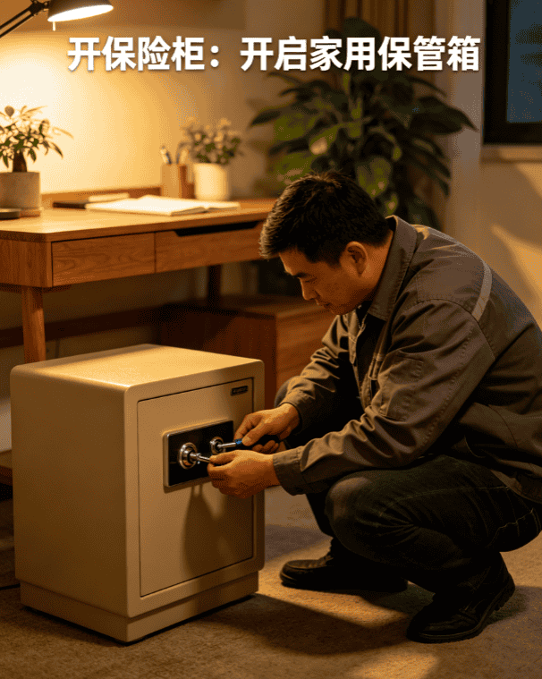 家用保险柜开启